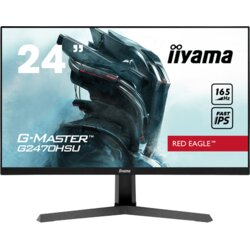 Iiyama monitor Red Eagle G2470HSU-B1 Gaming, FULL HD 1920x108, 24 IPS, 250 cd/m2, AMD FreeSync Premium, DP, HDMI, Zvučnici, 165Hz, 0.8ms Cene