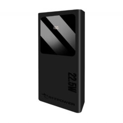 Beepower prenosna baterija BP-20PD qc 22,5W powerbank 20000 mah 2x usb, 1x type c črn Cene