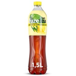 Fuze Tea crni ledeni čaj s okusom limuna i limunske trave 1,5l 6/boca, XXL Cene