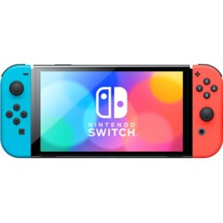 NINTENDO SWITCH OLED prijenosna igraća konzola 17,8 cm (7") 64 GB Ekran osjetljiv na dodir Wi-Fi Crno, Plavo, Crveno Cene