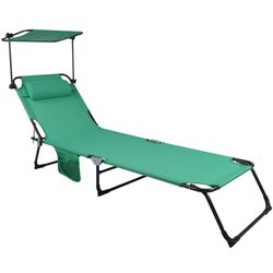 Ambia Garden Vrtni Ležalnik Bindox L, Zelena Cene