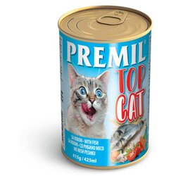 Premil vlažna hrana za mačke top cat riba 415g Cene