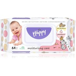 Bella Baby Happy Oat proteins and Panthenol vlažni čistilni robčki za otroke 64 kos Cene