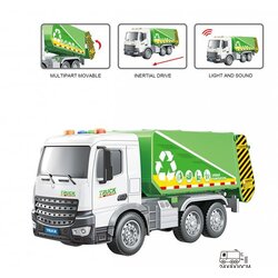 Magzy Wheels Kamion 1:18 djubretar svetlo I zvuk Cene