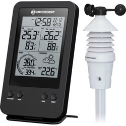 Bresser Optik pro 3-in-1 7002531 digitalna brezžična vremenska postaja napoved za 12 do 24 ur, (20520738) Cene