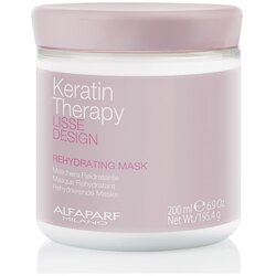 Alfaparf Lisse Design Keratin Therapy Rehydrating Mask hranjiva maska za suhu i oštećenu kosu 200 ml Cene