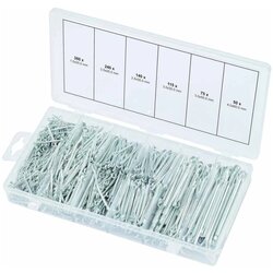 Ks Tools 424937 1000 Piece Split Pins Assortment 1,5x25-4x60mm Cene