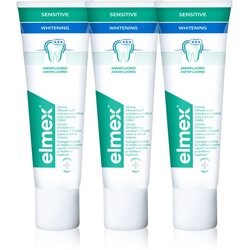 Elmex Sensitive Whitening zobna pasta za naravno bele zobe 3x75 ml Cene