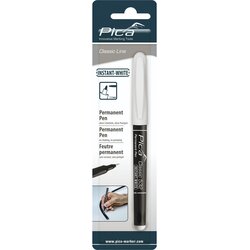 Pica - Marker Permanentmarker INSTANT white, Rundsp 1-2mm / SB Cene