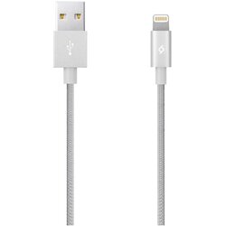 Ttec Kabel - MFi (Apple license) - Lightning to USB (1,20m) - Silver - Alumi Cable Cene