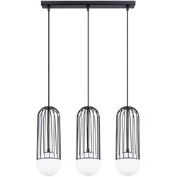 Sollux Lighting Sollux SL.1334 - Viseći luster na sajli BRINA 3xG9/8W/230V crne boje Cene