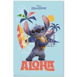 Disney Stitch Poster Stitch Aloha, 91,5 x 61 cm Cijene