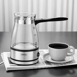 BKI Worldjwidje Co.Limitedj aparat za kuhanje turške kave R51165C, 600W, 500 ml, steklo Cene