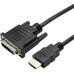 Value HDMI / DVI adapterski kabel HDMI-A vtič\, DVI-D 24+1-polni vtič 0.15 m črna 12.99.3115 HDMI kabel, (20418869) Cene