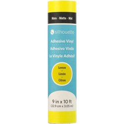 Silhouette Matte Removable Vinyl - 22,9 cm x 3 m - Lemon Cene