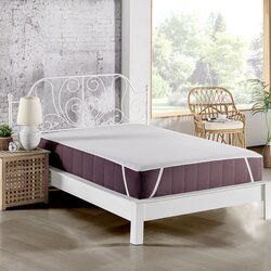  Alez (180 x 200) white double bed protector Cene
