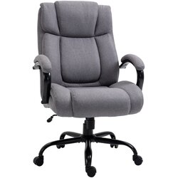 Vinsetto pisarniški stol poliester 80D x 72,5Š x 110–118V cm Svetlo siva, (5000242846) Cene
