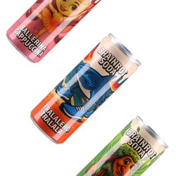BRAINROT Soda, gazirano bezalkoholno piće - odaberite ukus Cene