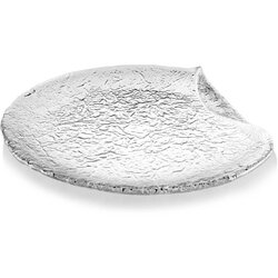 Ivv Servirni krožnik s privihanim robom Sand 32cm / steklo, (5000200171) Cene