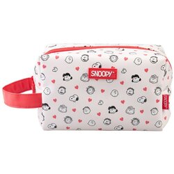 PEANUTS Neseser Snoopy bijeli s crvenim detaljima Cene