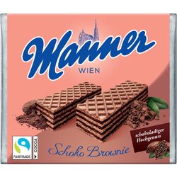 Manner choco brownie napolitanke - 1 kos Cene