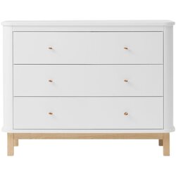 Oliver Furniture® komoda white/oak Cene