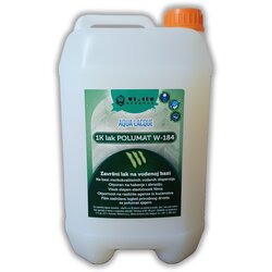 WELHEM Aqua W-184 Vodeni lak za parkete, Završni, Jednokomponentni, Polumat, 5L Cene