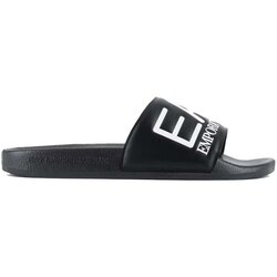 Ea7 Emporio Armani Visibility Logo Slides Black/White Crna Cijene