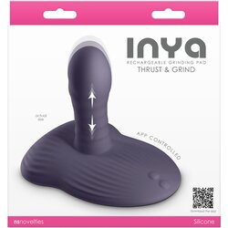 Ns Novelties Inya Thrust & Grind Rechargeable Grinding Pad App Controlled Purple Cene