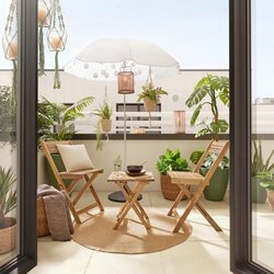 XXXL Set Za Balkon Nala, Akacija, 3-Delno Cene