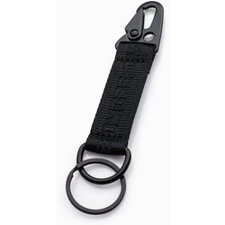Ombre Men's key ring with snap hook - black Cijene