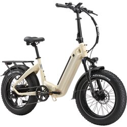 TTGO Zložljivo električno kolo F6 Boost 250W 48V 18Ah, doseg 120 km, 20” debele pnevmatike, belo, (5000234146) Cene