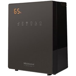 Ovlaživač Vlažilnik zraka Medisana AH-675 (Do x Š x V: 177 x 233 x 315 mm, 116 W, Črna, Prostornina posode: 5,2 l) Cene