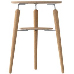 UMAGE Okrugao stolić za kavu od punog hrasta u prirodnoj boji ø 46 cm My Spot – Cene