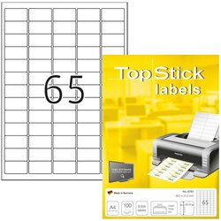 Herma etikete topstick 38,1x21,2 A4/65 1/100 zaobljene ivice ( 02H8781 ) Cene