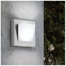 Eglo calgary 1 spoljna zidna lampa/1, led, 1x3,7w, inox/plastika bela Cene