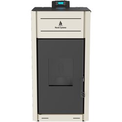 Mareli kamin na pelet uno 24 (3kW + 21kW) krem Cene