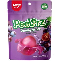Amos Gumene bombone Peelerz grape 65g Cene