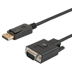 Savio CABO ADAPTADOR SAVIO DISPLAYPORT PARA VGA PARA LAPTOP/MONITOR/PC DE ALTA QUALIDADE, (5000261395) Cene