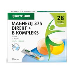 Dietpharm Magnezij 375 DIREKT + B kompleks Cene