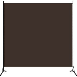 vidaXL Sobna pregrada s 1 panelom smeđa 175 x 180 cm Cijene