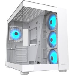 Cougar FV150 RGB PC Case, Mid tower, White Cene