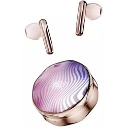 QCV slušalke Bluetooth za v uho T21 FairyBuds, Floral Pink, Cene