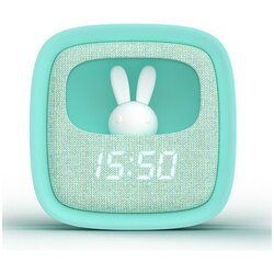 MOB Noćna Svjetiljka i budilica Billy Clock - Turquoise 1056 Cene