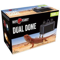 Repti Planet držalo za žarnico Dual Dome - 2x 150 W Cene
