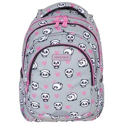 Astrabag ranac đački anatomski 3zipa AB330 panda 502024010 sivi Cene
