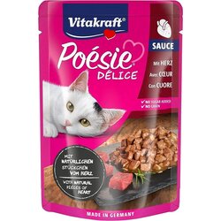Vitakraft vlažna hrana za mačke poesie delice heart 85g Cene