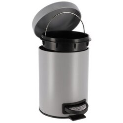 Tendance Kanta za smeće SAS METALNA 3L NA PEDALU SOFT CLOSE, MAT SIVA Cijene