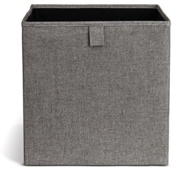 Bigso Siva tekstilna kutija za pohranu 32x31,5x31,5 cm Soft Storage Cube – Cene