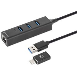 Manhattan 3-Port USB 3.0 Type-C/A Combo Hu Cene